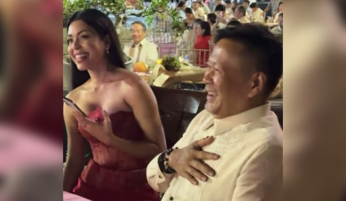Soft launch nga ba? JV Ejercito at MJ Lastimosa, napag-usapan matapos mamataan sa Ilocos Norte wedding